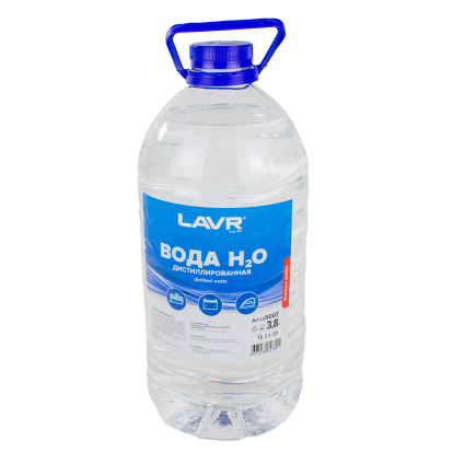 Вода дистиллированная 3.8л LN5007 Lavr next (фото №1)