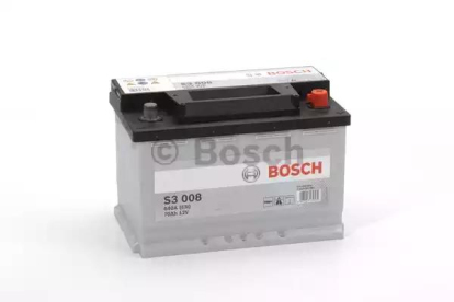 Аккумуляторная батарея 70Ah 640A о.п.,е.к. 278/175/190 0092S30080 Bosch (фото №1)
