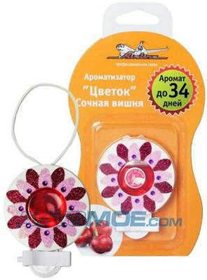 Ароматизатор на дефлектор гелевый цветок сочная AFD02SC AirLine (фото №1)