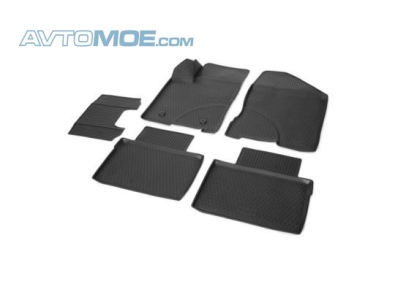 Коврики в салон Lada Vesta (+SW, +Cross) 2015- 16006001 Rival (фото №1)