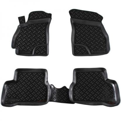 Коврики в салон Kia Rio 2011-2017 60838 Aileron (фото №1)